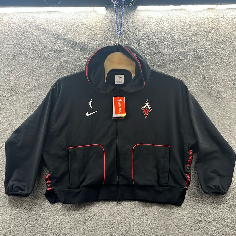 Nike las Vegas Aces dri fit WNBA cropped women’s hoodie size XXL